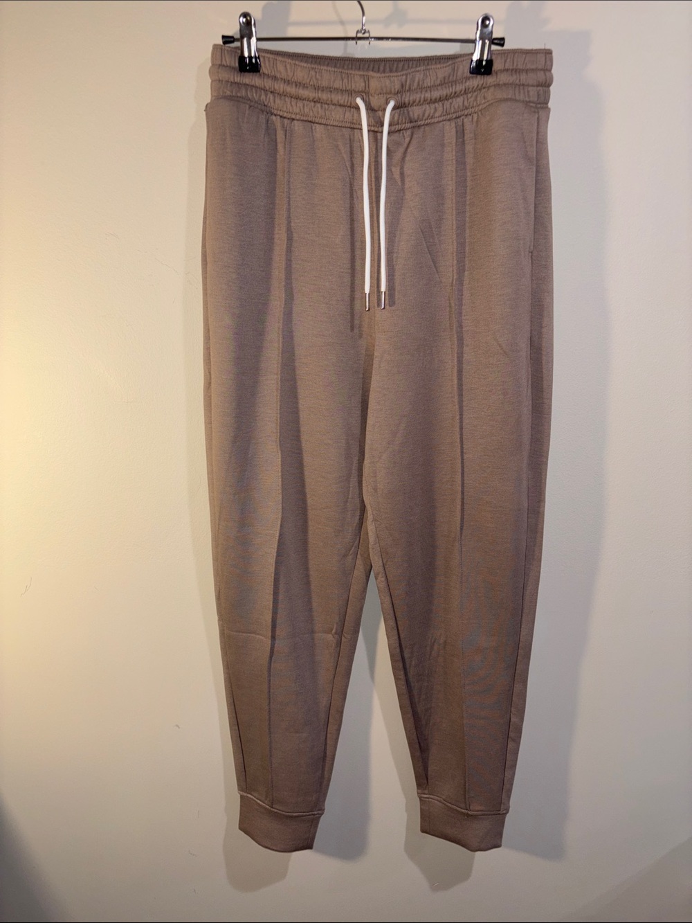 Zenana women’s Taupe Jogger Pants - Casual Sweatpants with pockets